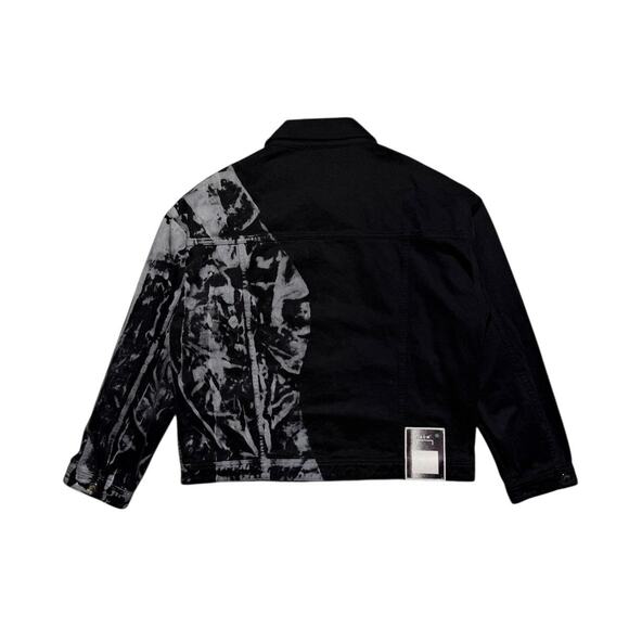 $585 Dyed split denim jacket - Picture 2 of 5